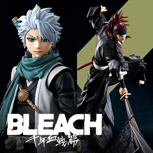 Special website [BLEACH] "TOUSHIRO HITSUGAYA" from S.H.Figuarts and "Koiji Asai" from FiguartsZERO