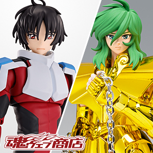 [Tamashii Web Shop] Preorders for VIRGO SHUN -INHERITOR OF THE GOLDEN CLOTH- and SHINN ASUKA start on July 12 at 4 PM (JST)!