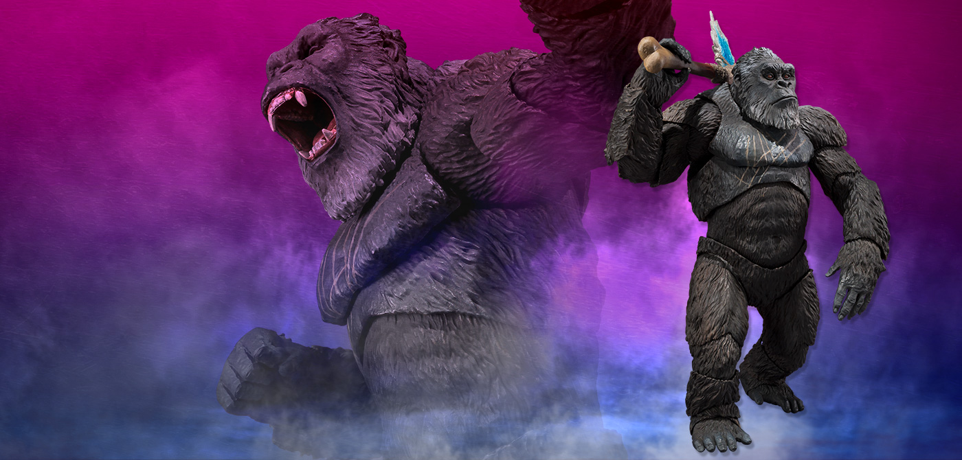 Godzilla x Kong: A New Empire Figure S.H.MonsterArts KONG FROM GODZILLA x KONG: THE NEW EMPIRE [2024]