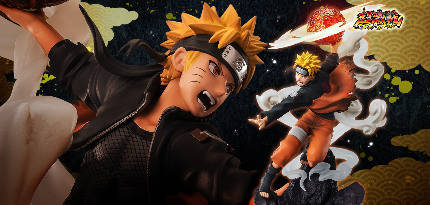 NARUTO -SHIPPUDEN- (Action) Figure FiguartsZERO (Figuarts ZERO) [Super Fierce Battle] NARUTO UZUMAKI-Sage Art: Lava Release Rasenshuriken-