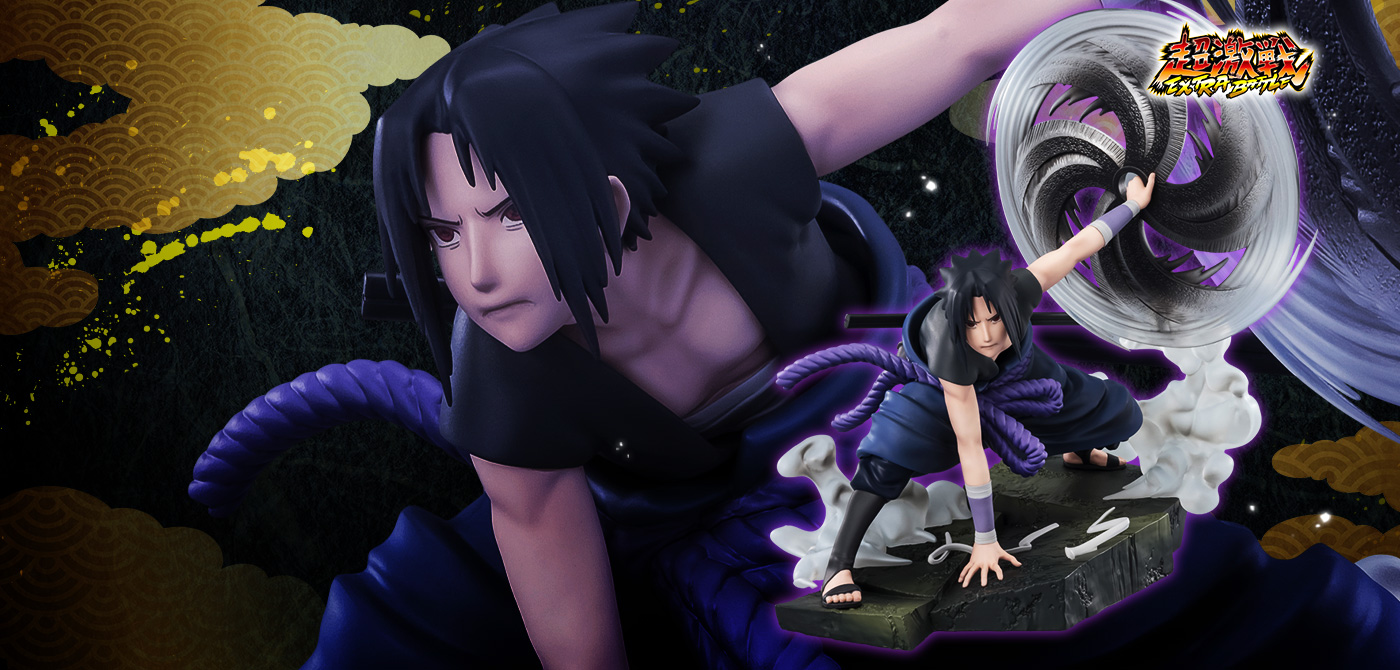 NARUTO Shippuden FiguartsZERO [Super Fierce Battle] SASUKE UCHIHA-The Light & Dark of the Mangekyo Sharingan-