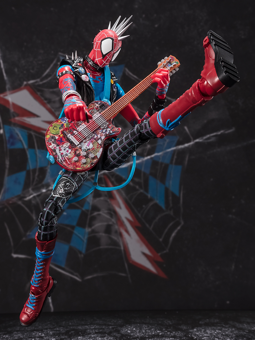 Spider-Man: Across the Spider-Verse Figures: S.H.Figuarts SPIDER-PUNK(Spider-Man: Across the Spider-Verse)