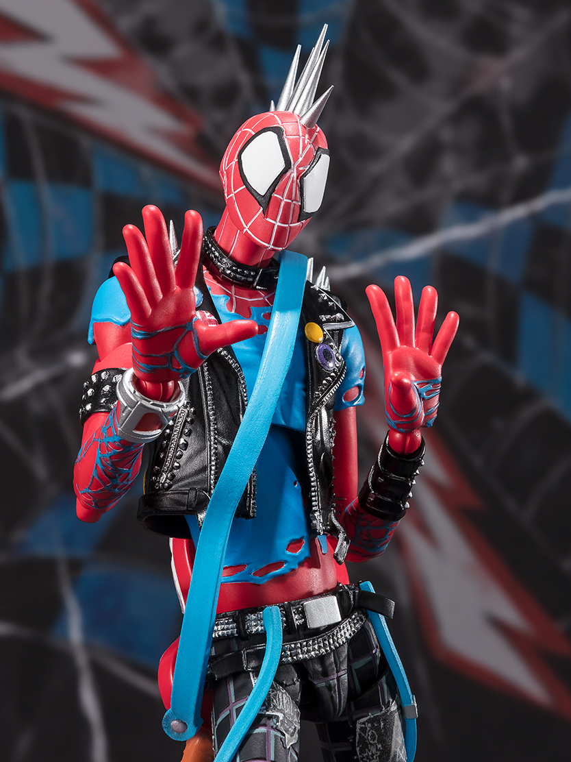 Spider-Man: Across the Spider-Verse Figures: S.H.Figuarts SPIDER-PUNK(Spider-Man: Across the Spider-Verse)