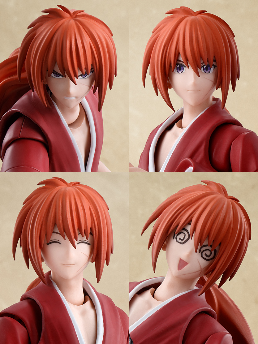 Rurouni Kenshin-Meiji Swordsman Romantic Tan- Figure S.H.Figuarts Kenshin Himura