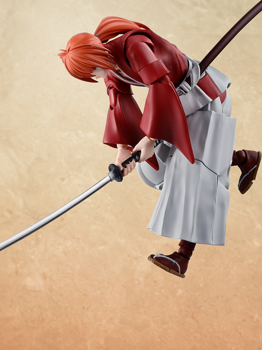 Rurouni Kenshin-Meiji Swordsman Romantic Tan- Figure S.H.Figuarts Kenshin Himura