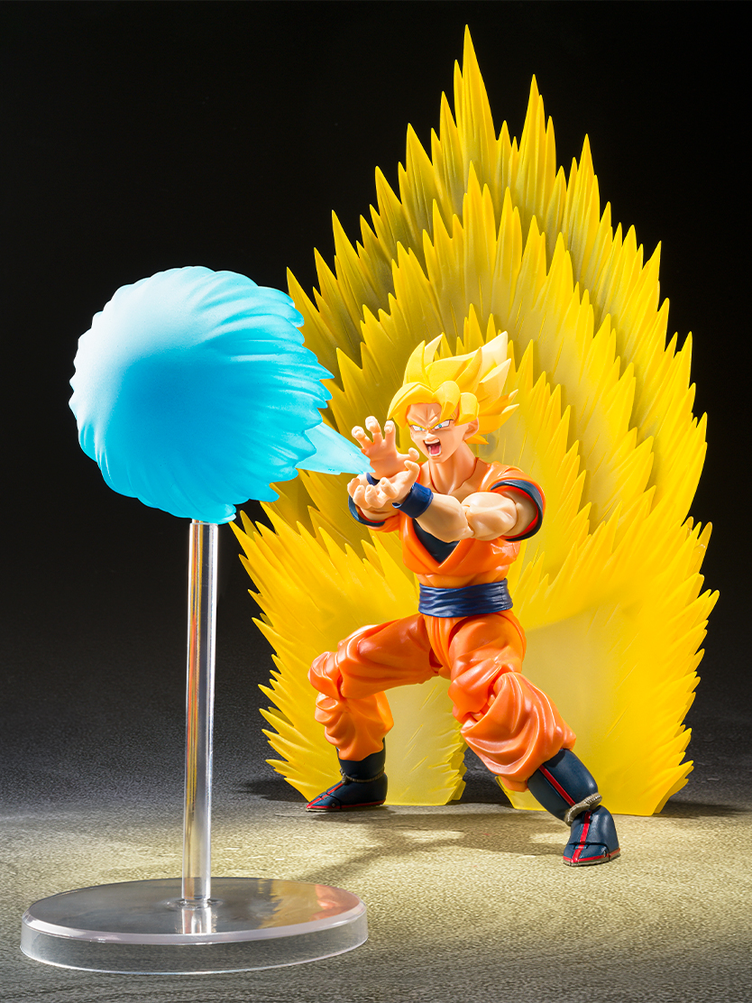 DRAGON BALL Z Figures S.H.Figuarts (S.H. Figure Arts) SUPER SAIYAN SON GOKU’S EFECT PARTS SET-TELEPORT KAMEHAMEHA-