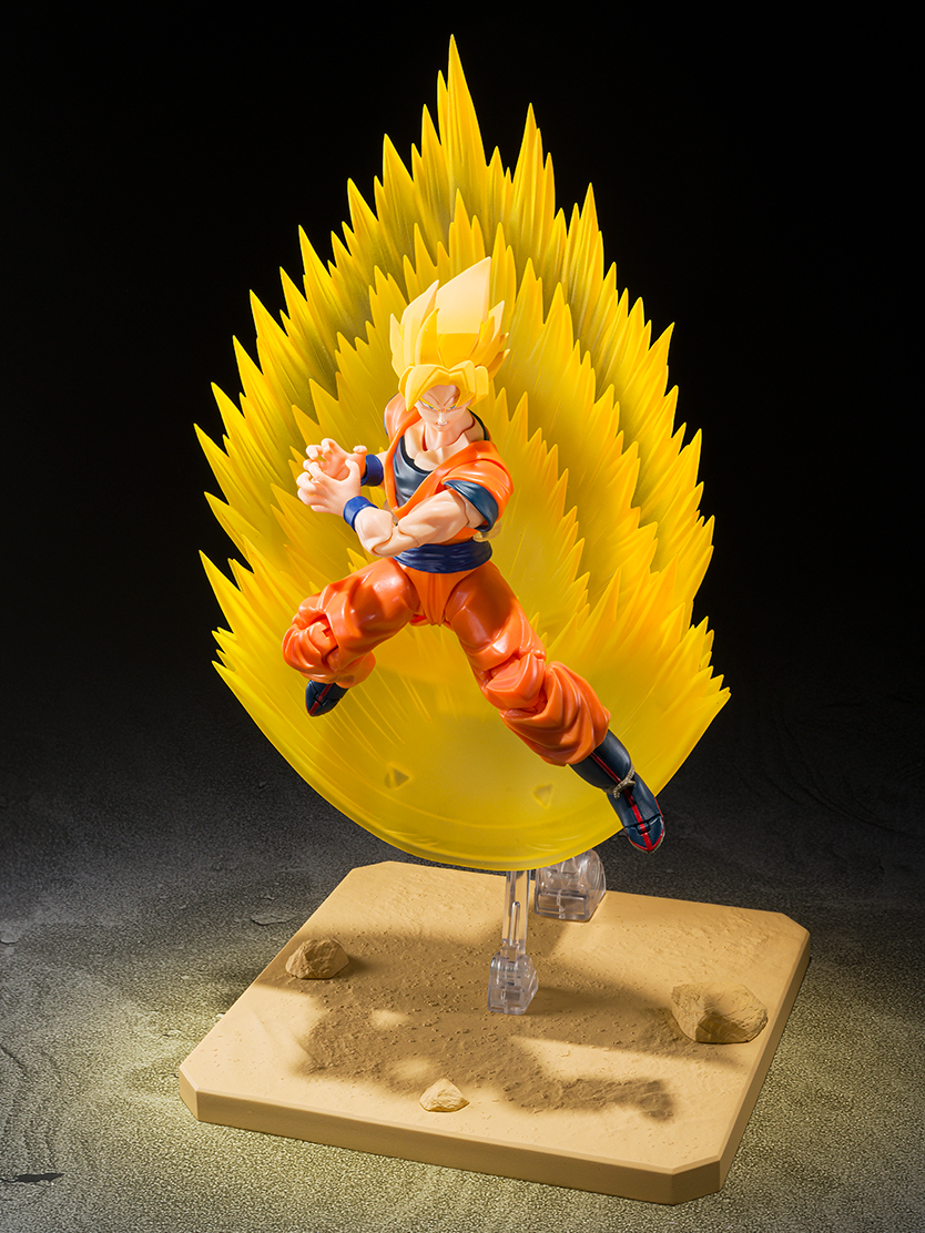 DRAGON BALL Z Figures S.H.Figuarts (S.H. Figure Arts) SUPER SAIYAN SON GOKU’S EFECT PARTS SET-TELEPORT KAMEHAMEHA-