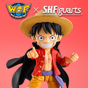 [One Piece] World Collectable Figure x S.H.Figuarts MONKEY.D.LUFFY (Tamashii Web Shop Ver.) is here!